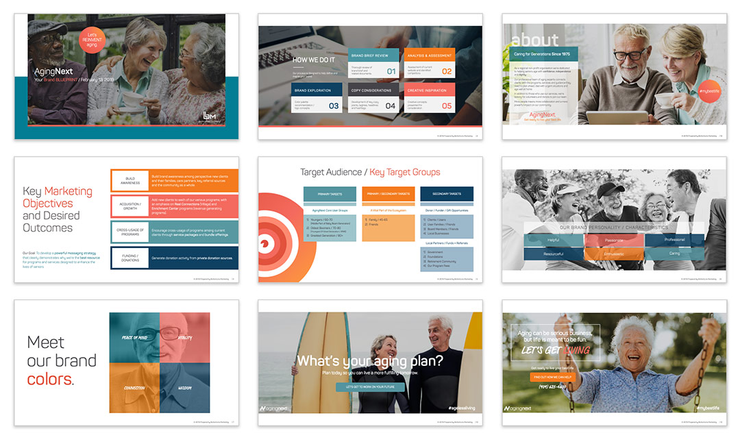 powerpoint screenshot of multiple slides in a presentation